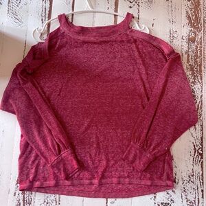 We The Free Off Shoulder Long Sleeve Loose Fit Flowy sz XS